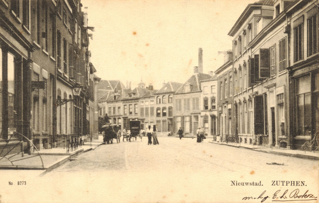 Zutphen in de 19e eeuws. Collectie Erfgoedcentrum Zutphen_SZU002026306 